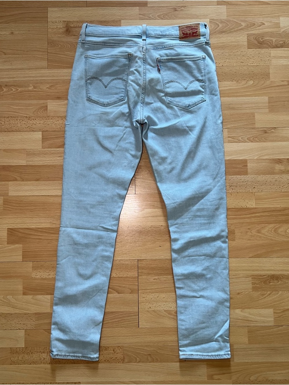 Levi's Light Blue High-Rise Skinny Jeans W30 L30